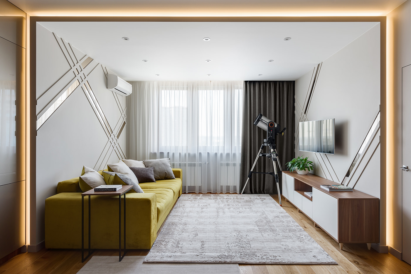 Kyiv modern apartment interior design Kyiv