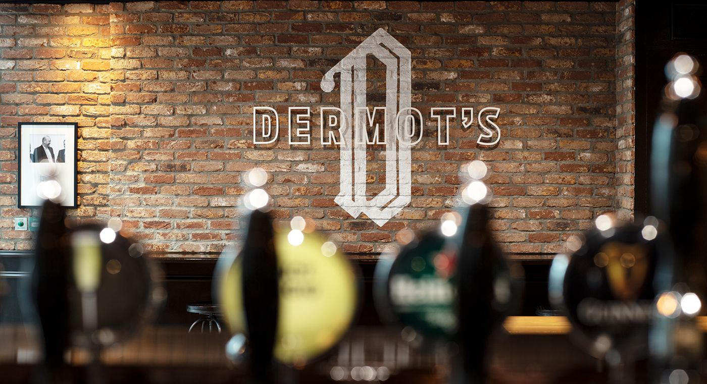 pub branding  dublin beer bar qualtrics design Europe Ireland typography  