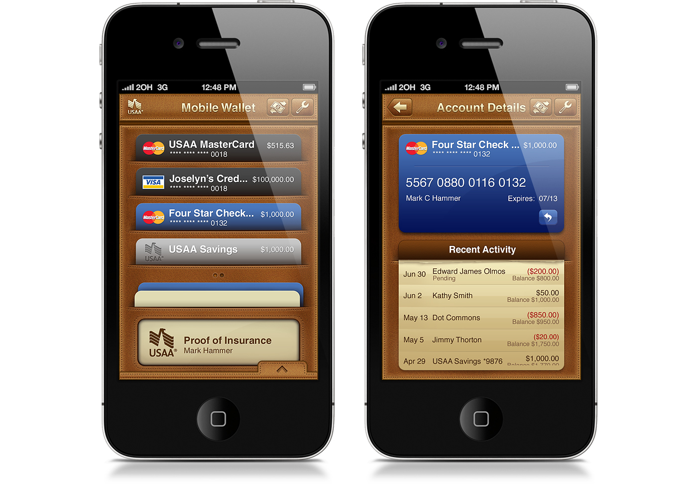 mobile UI ux skeuomorphism ios android