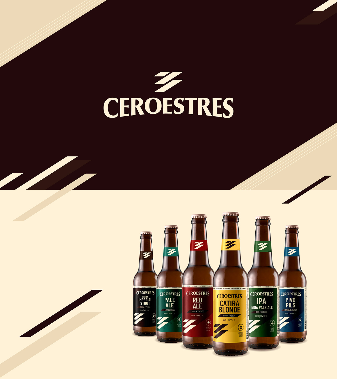 beer bottle brand identity design graphic design  logo Packaging typography   visual identity