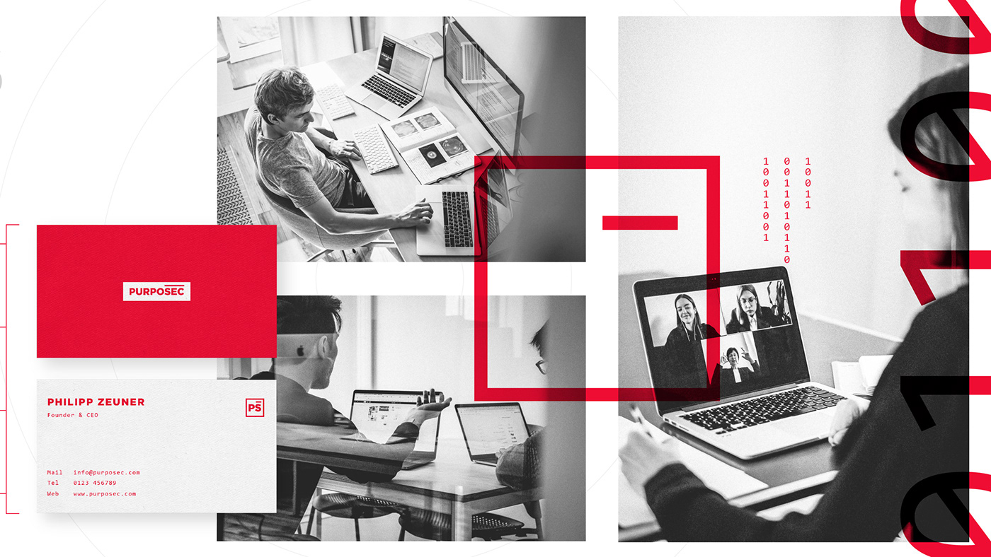 branding  concept moodboard red strategy StyleScape Technology user profile