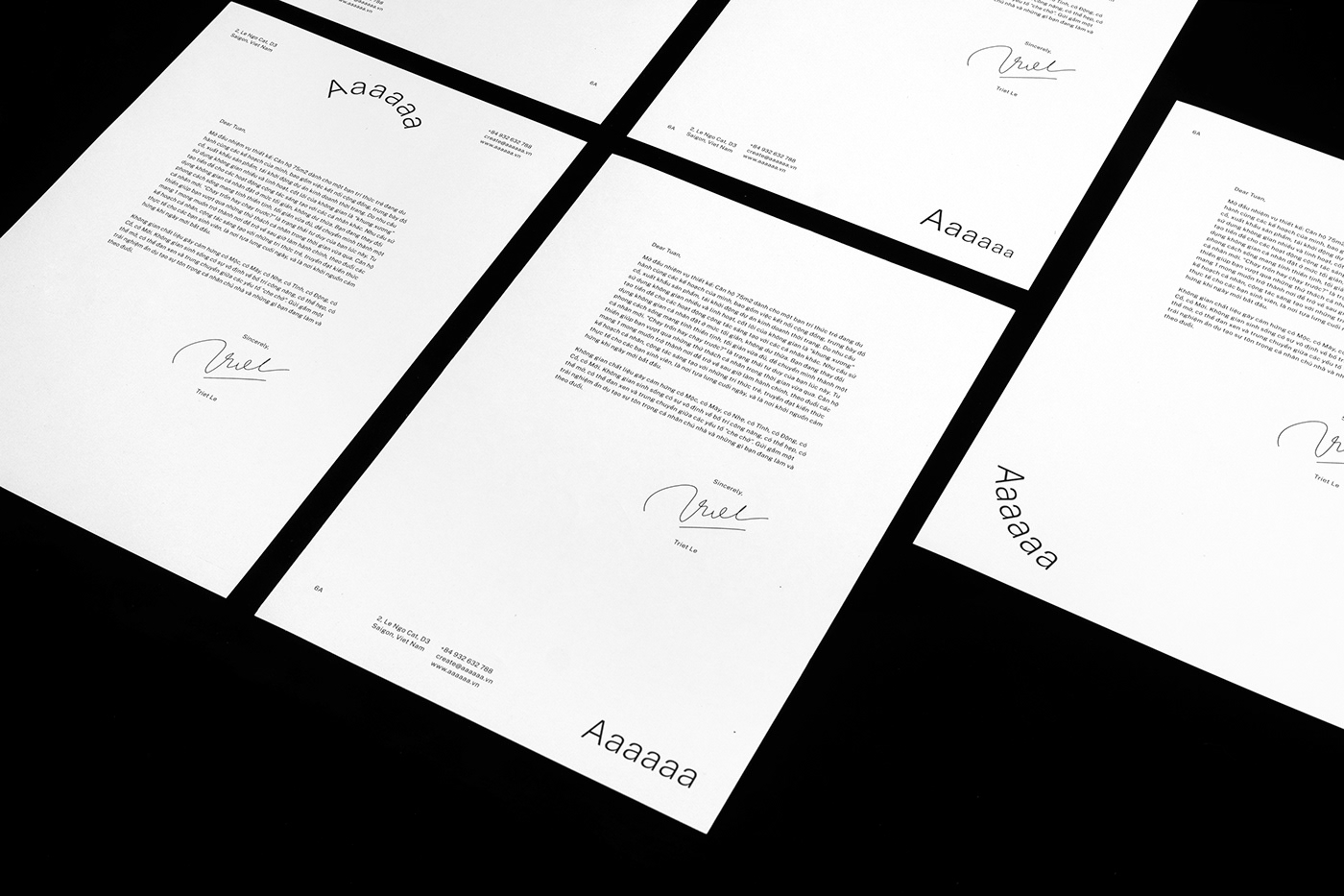 architecture branding identity letterhead Logotype namecard type portfolio