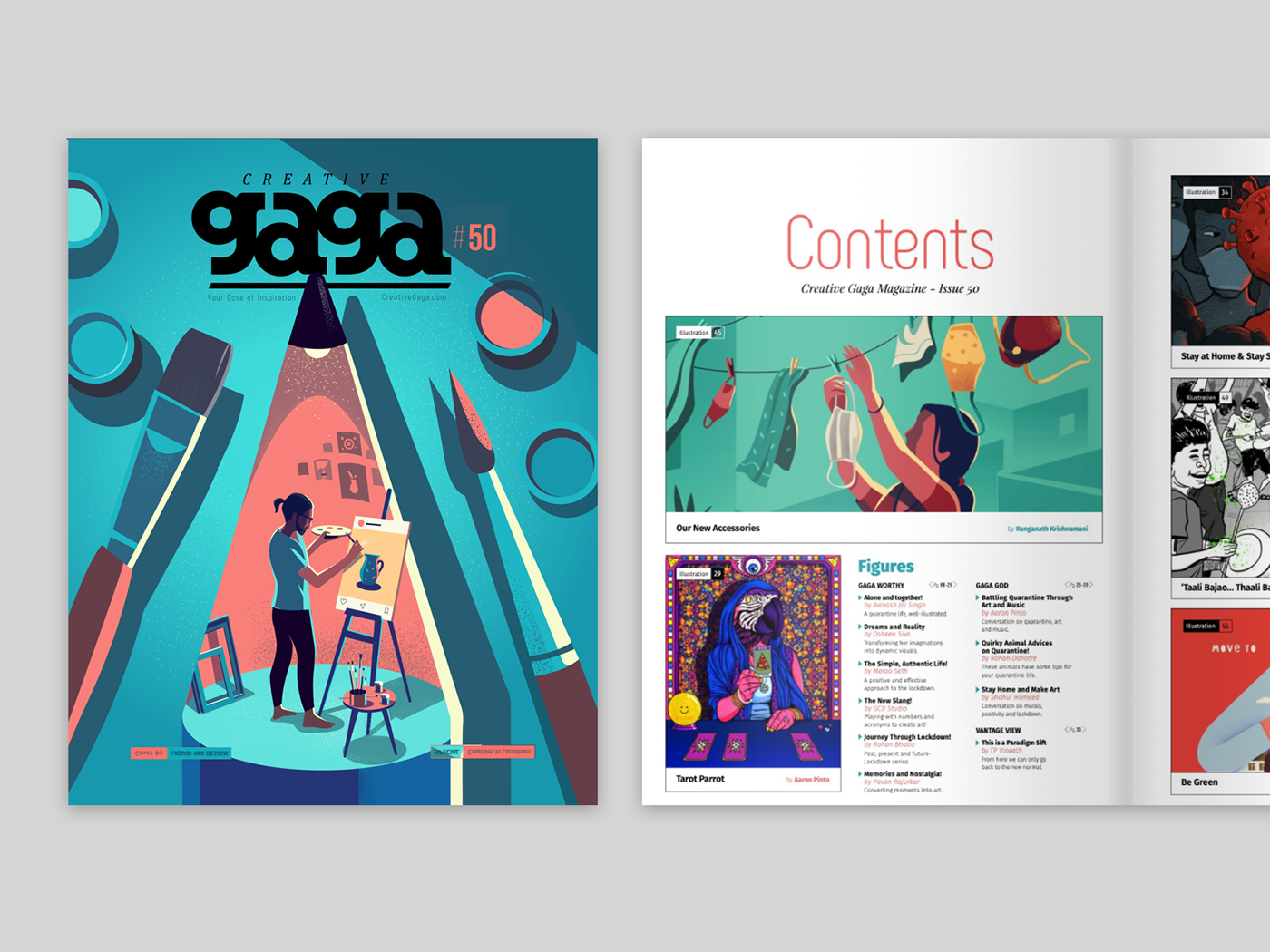 Collection conceptual cover digital editorial illustrtration India print Values visual language