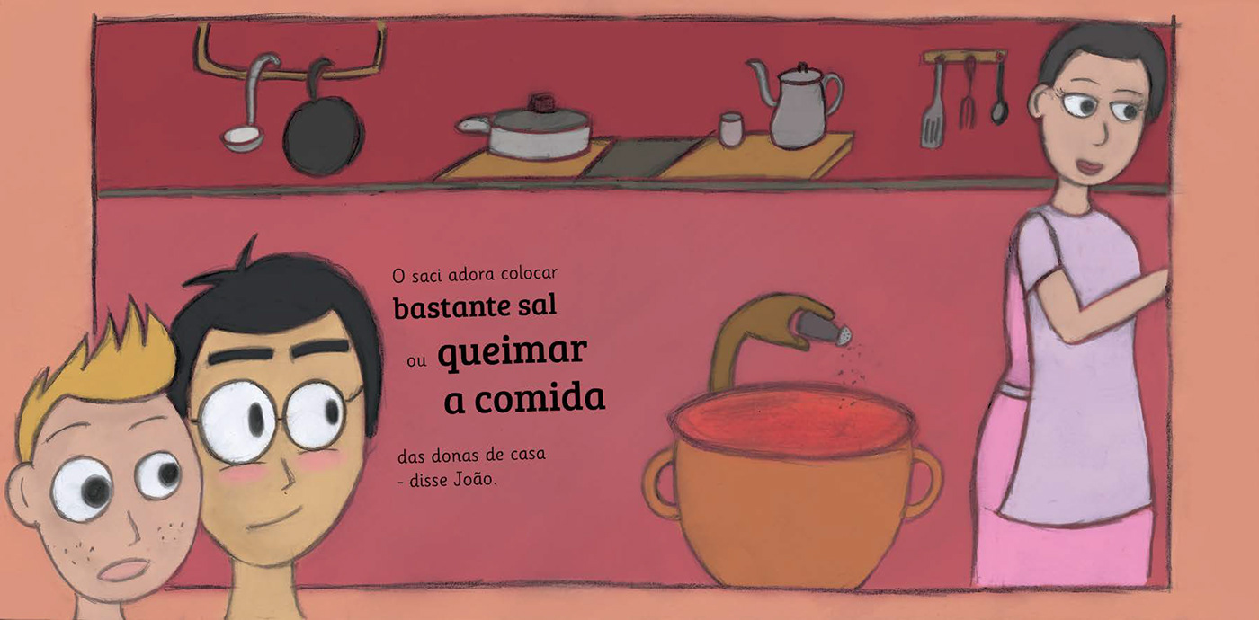 design editorial livro infantil folclore brasileiro Crianças Surdas Questões Sociais editorial design  children's book Brazilian Folklore Deaf children Social Issues