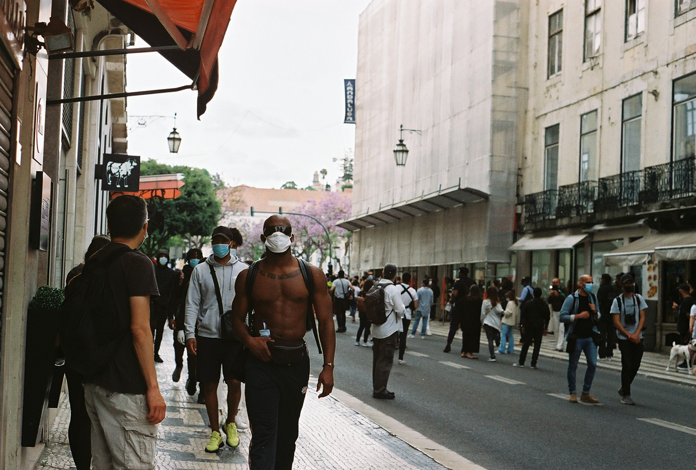 analog Black Lives Matter BLM Film   Lisbon Pentax protests racism
