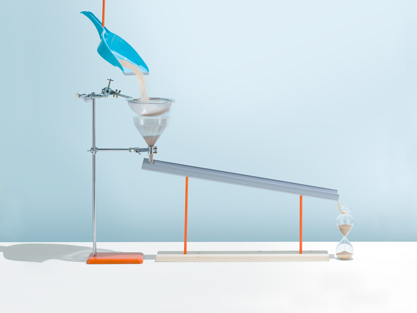 Rube Goldberg machine Mouse Trap game mundane Ordinary set design  Getty Creative Design pastel