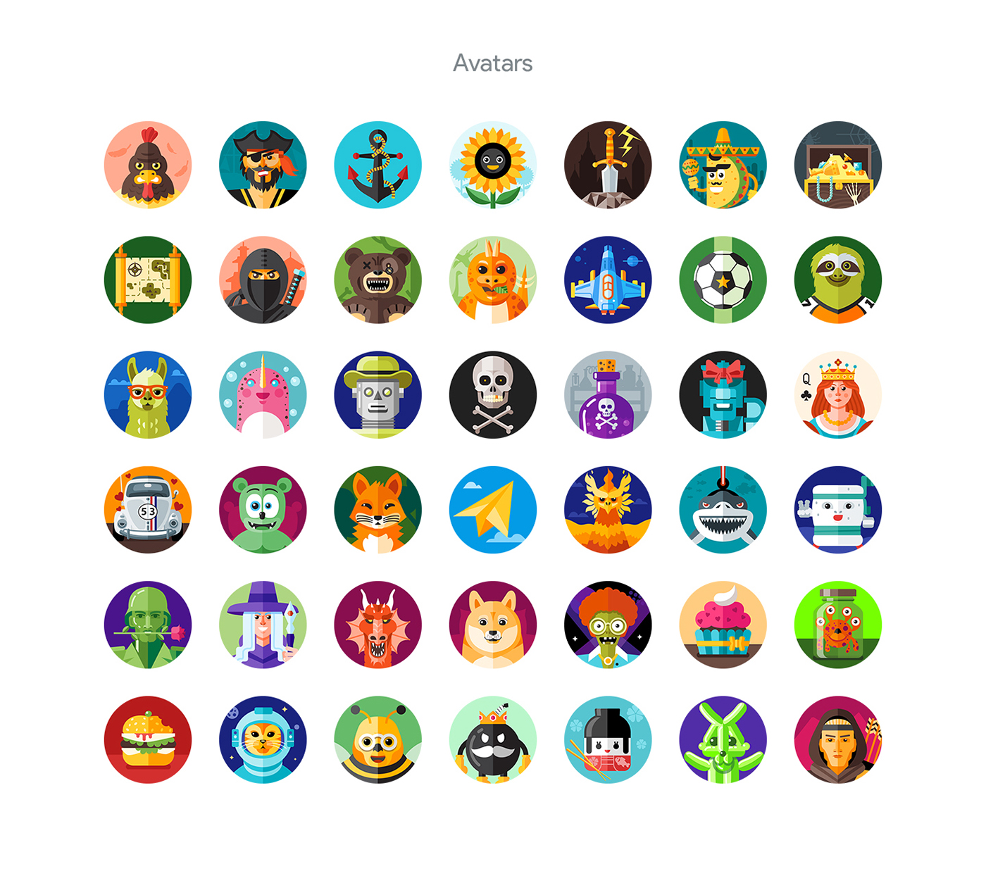 google play ILLUSTRATION  Fireart fiart studio avatar Icon flat mobile tablet