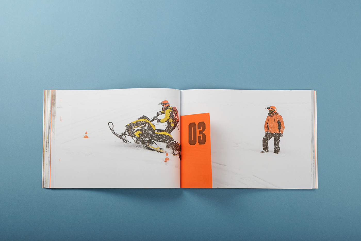 print book Album photoalbum 29production kuzmichev Rosan snowmobiles Sleds Nature mountains editorial