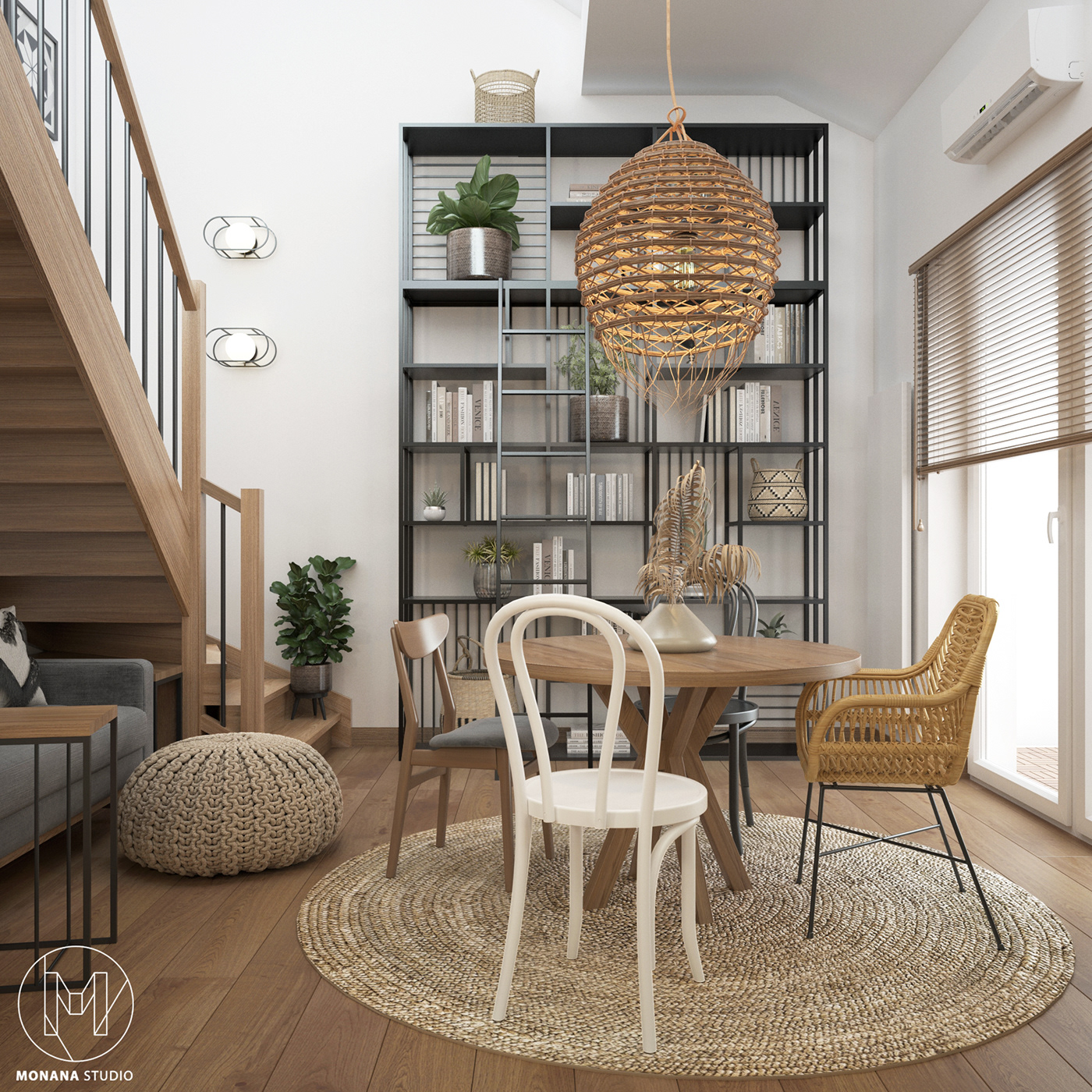 apartment apartment design apartment interior designstudio eclectic livingroom model poland polska