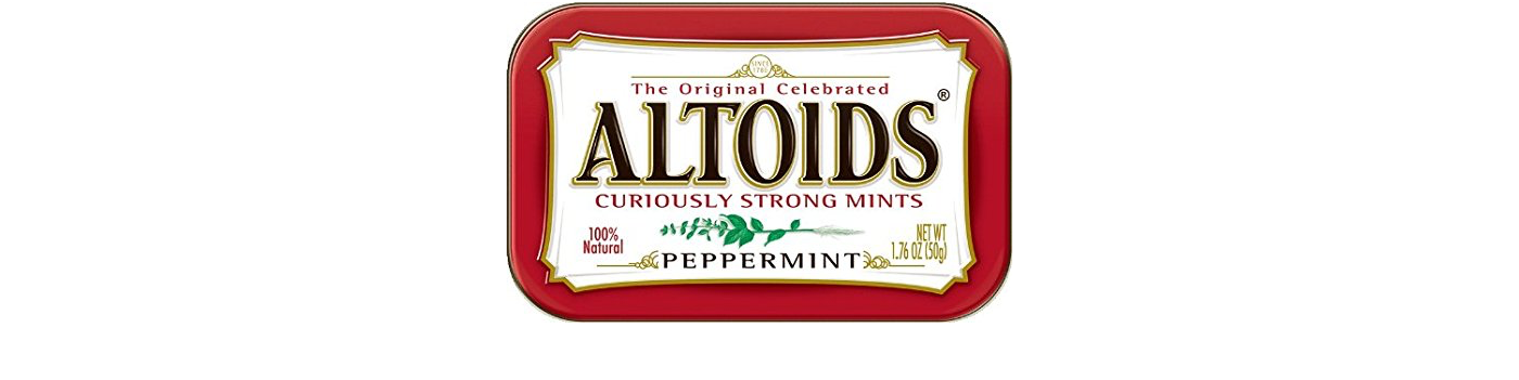 Altoids concept redesign Mints package