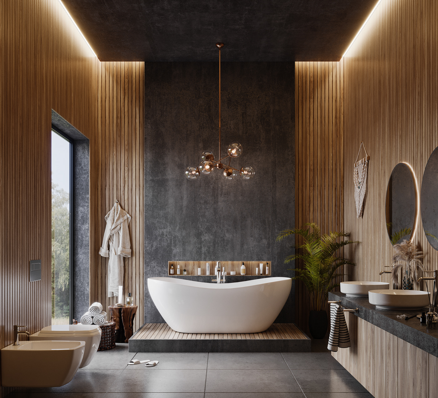 3dsmax ArcViz bathroom bathroomdesign coronarenderer Interior interiordesing