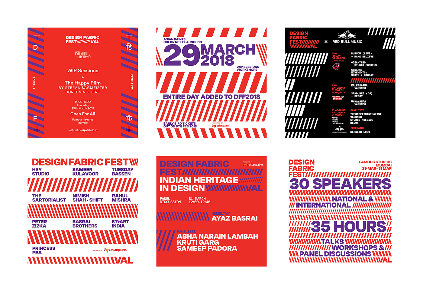 design identity motion type conference festival India MUMBAI trains Dynamic