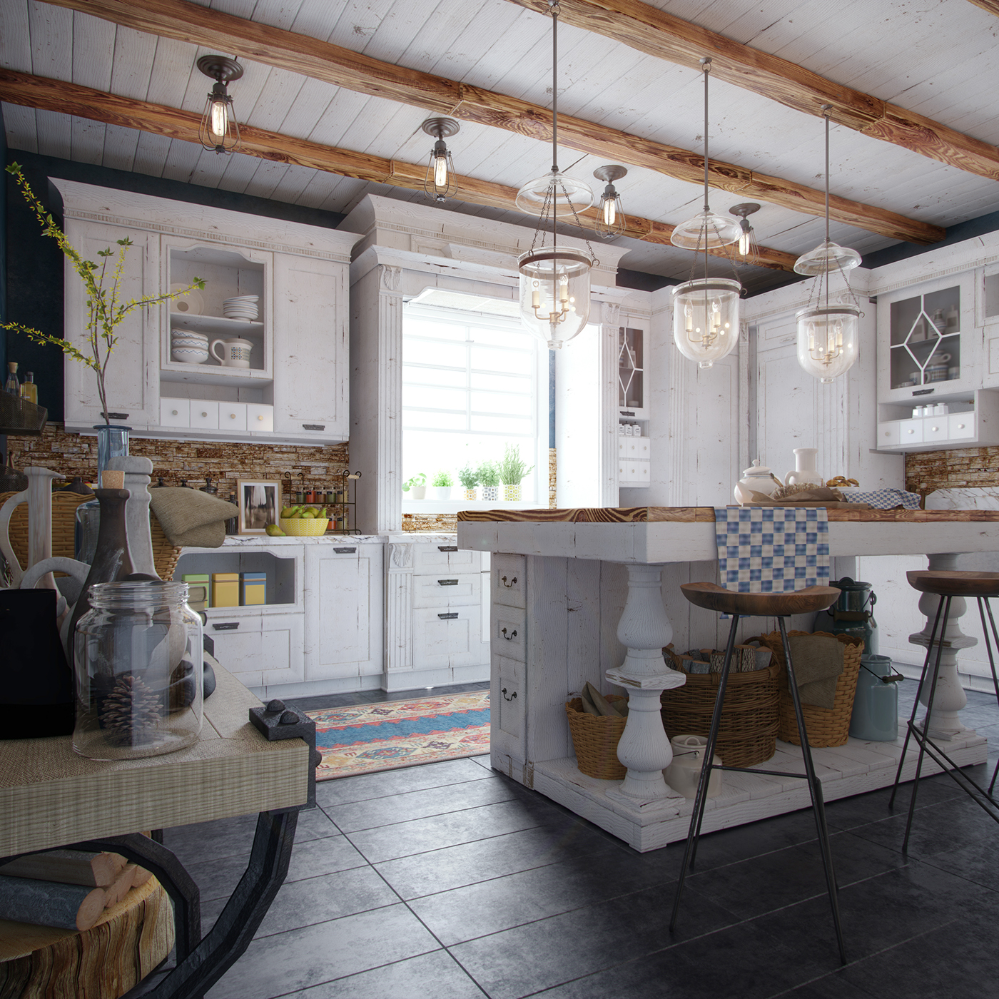 Countryside Kitchens: Rustic Decor Ideas For The Culinary Heart