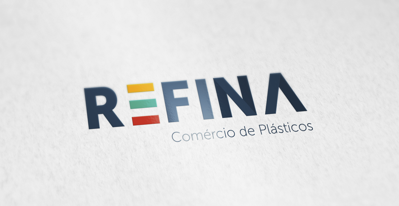 logo refina plastic recycle industry plastico reciclagem industria ecologic ecologico Ecology