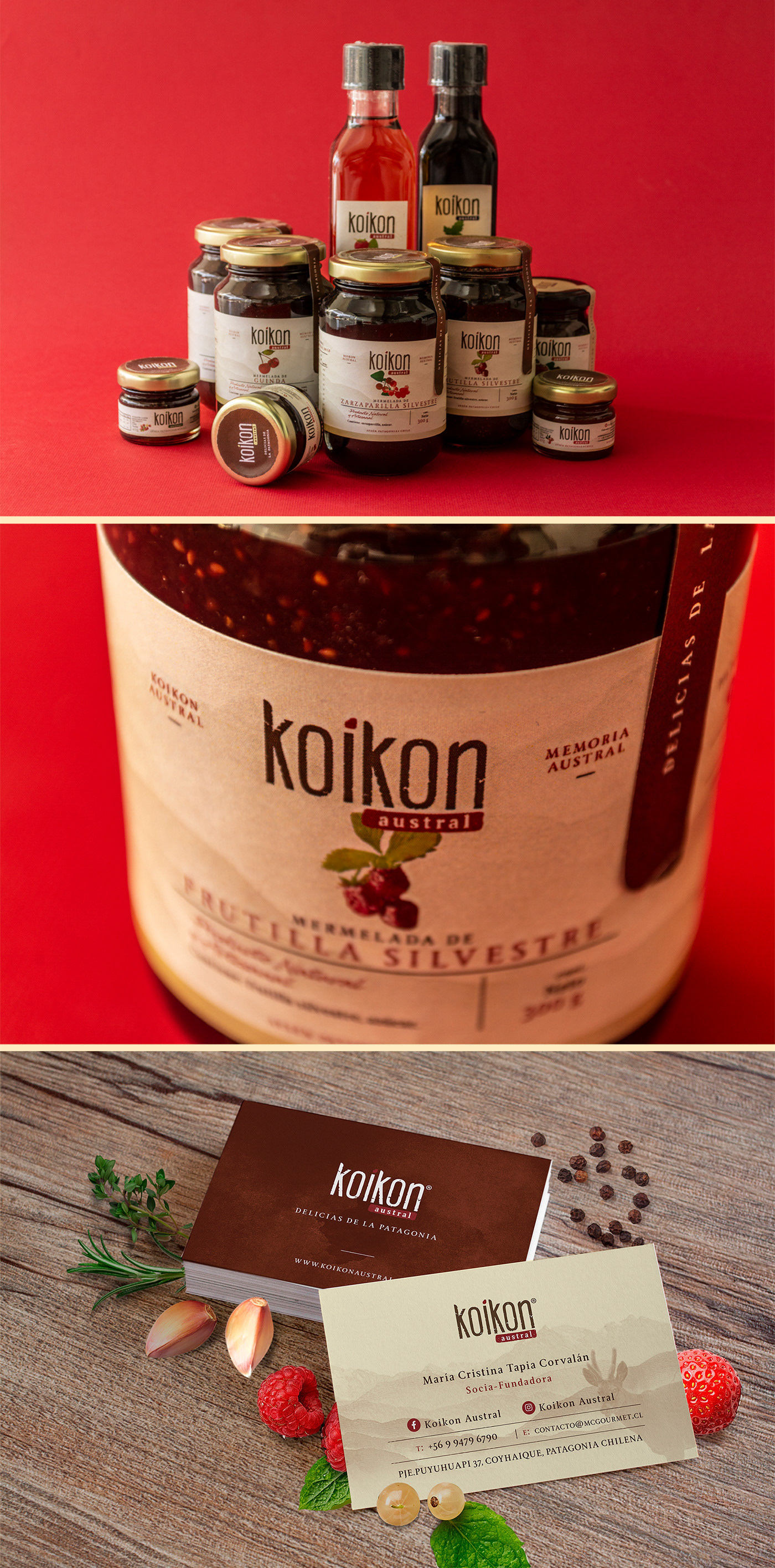 branding  Packaging Web Koikon naming Food  artesanal comida etiqueta