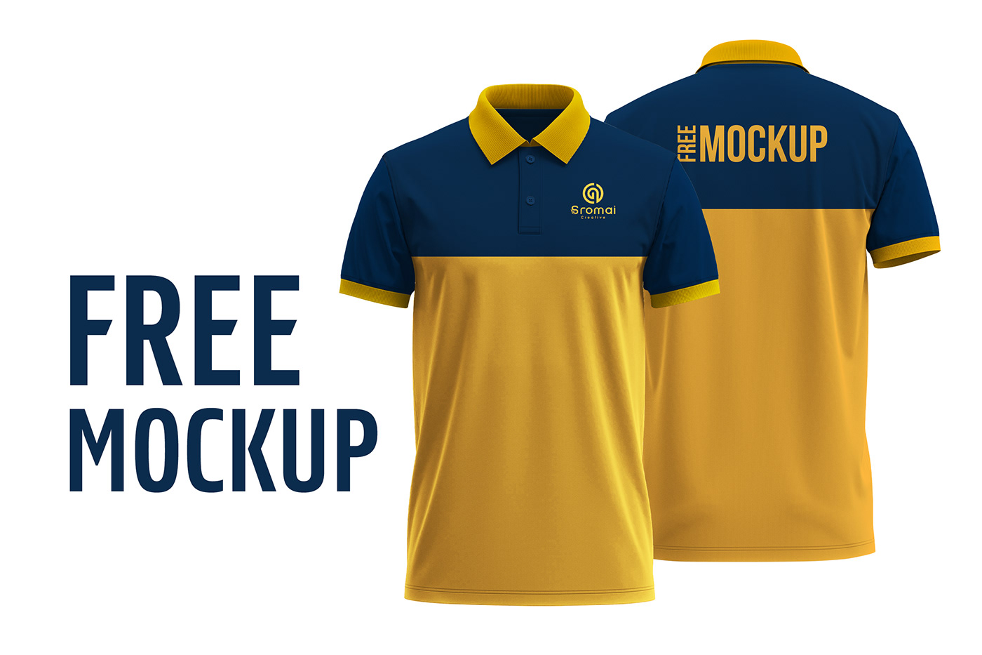 Mockup polo shirt psd shirt t-shirt T-Shirt Design tshirt