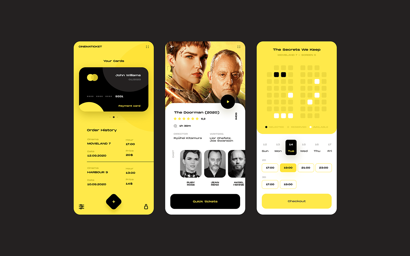 app concept mobile product ux/ui ui kit challenge Figma free