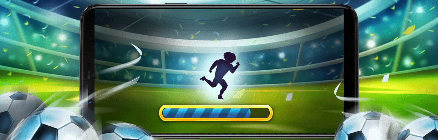 game gameart UI ILLUSTRATION  mobile football Character design  Digital Art  art animation 