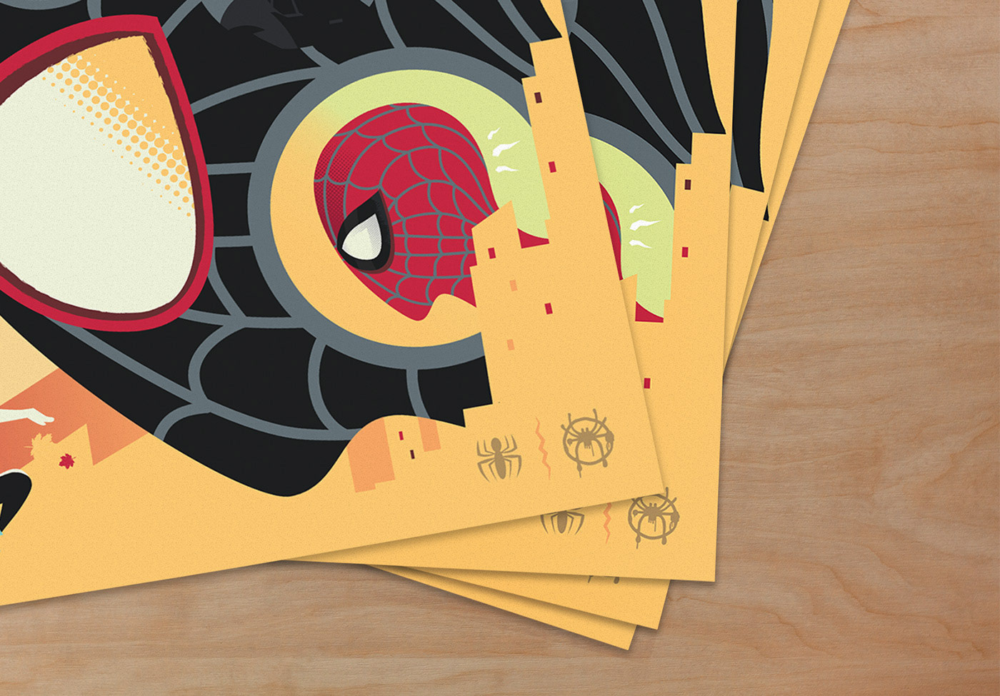 spider-man marvel sony animation Sony Adobe Creative Cloud Into The Spider-Verse comics vector adobe illustrator adobeawards