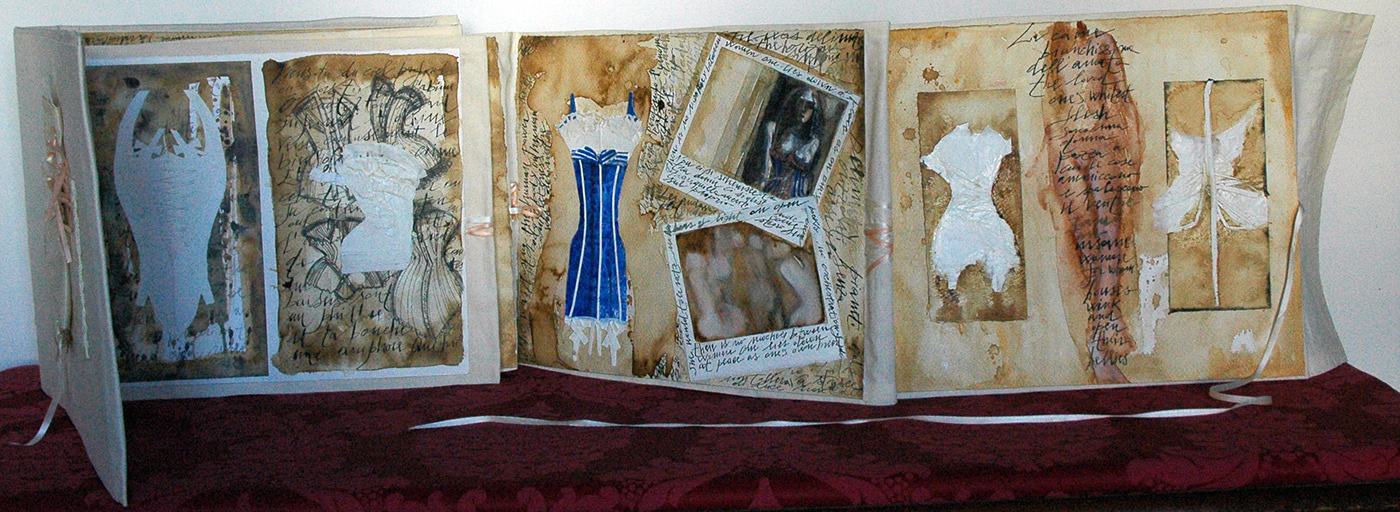 artist book design Drawing  fashion design fashion illustration painting   Calligraphy   corset costume inspire