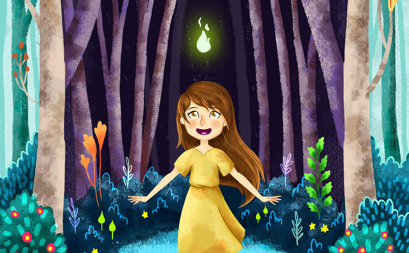 Fan Art fantasy ILLUSTRATION  digital Fairies elves Magic   enchanted adventure