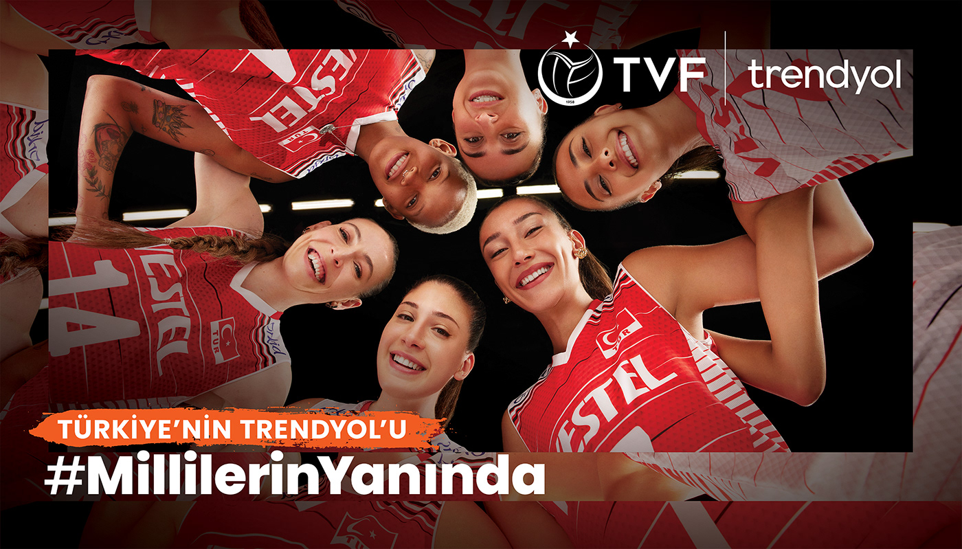 trendyol Tvf milli takım Voleybol tarkan volleyball anthem commercial hep birlikte mars