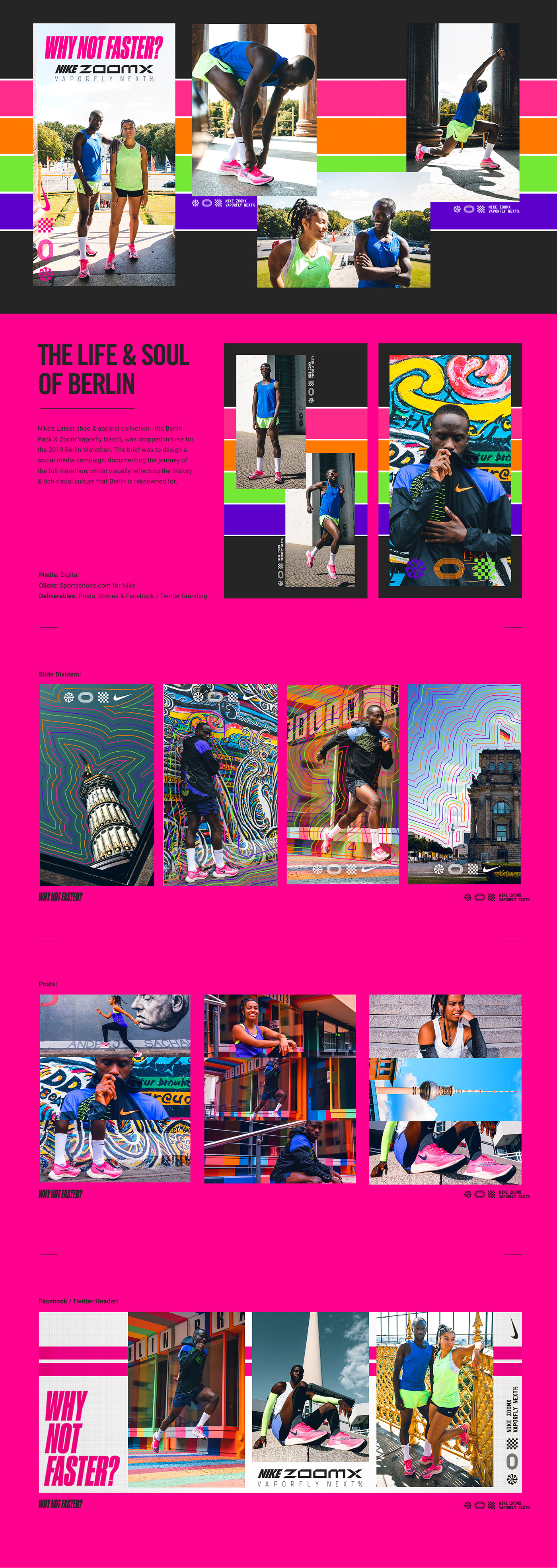Nike next% sport sport design running athletics social media graphic design  marketing  
