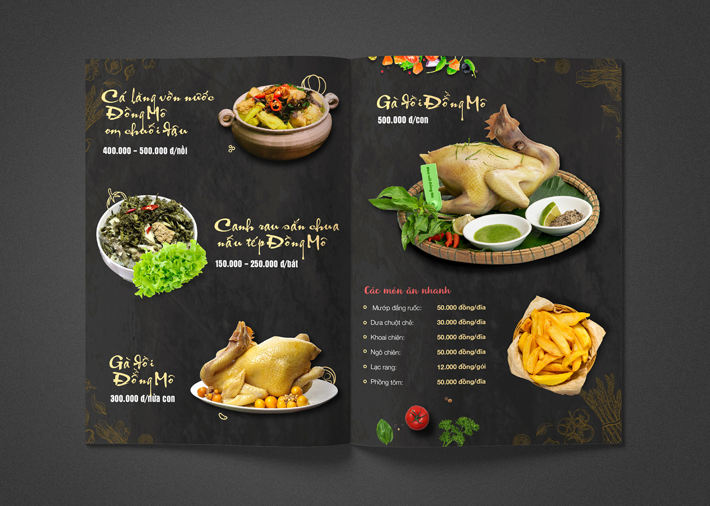 restaurant menu food menu menu design