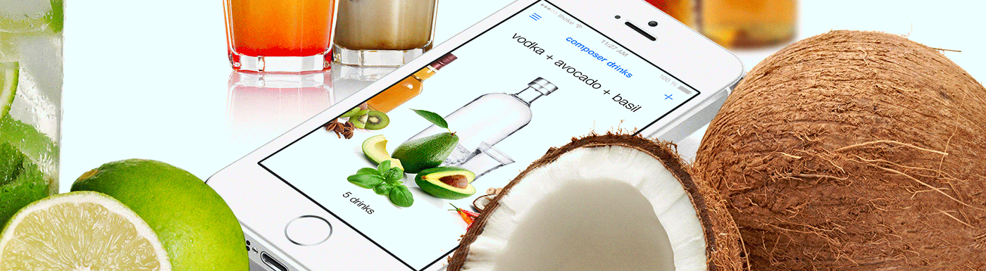 app application  iOS ios7 iphone drinks drink