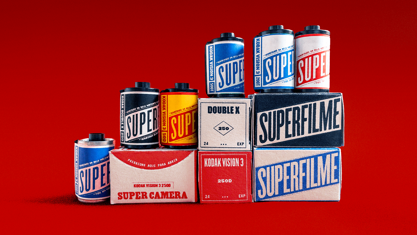 analog design graphic Packaging Photography  Retro typography   vintage visual visual identity