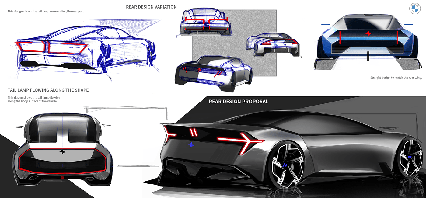 automotive   automotivedesign cardesign bmw m transportation transportationdesign car design Automotive design concept car BMW