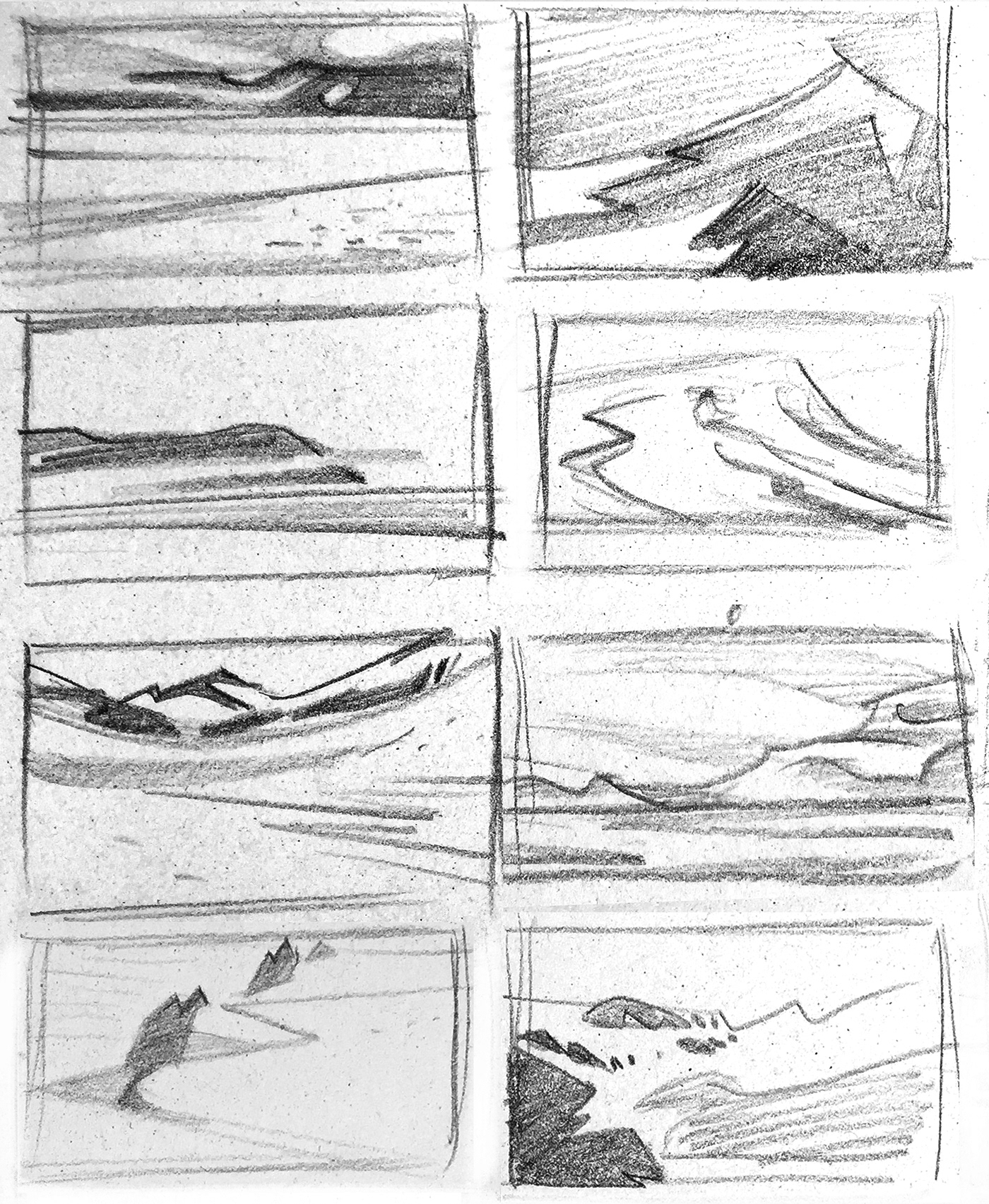 Visual Development concept art Alaska Wrangler island expedition true story Digital Art  pre production Animation Art character development