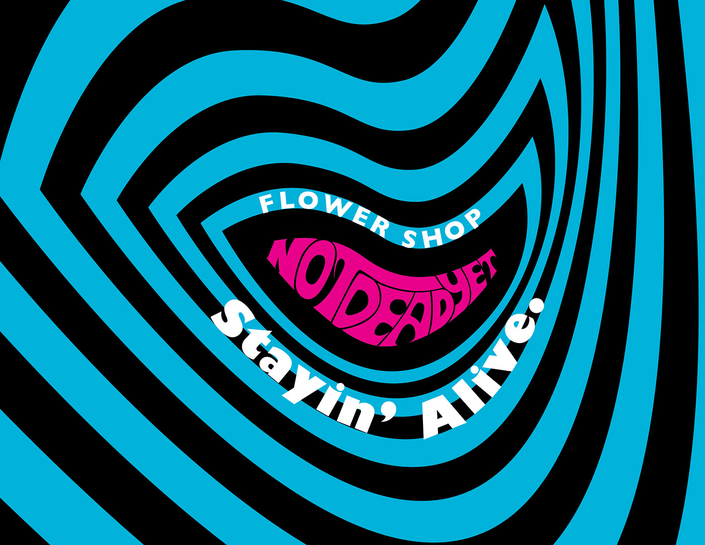 branding  Flower Shop logo typography  