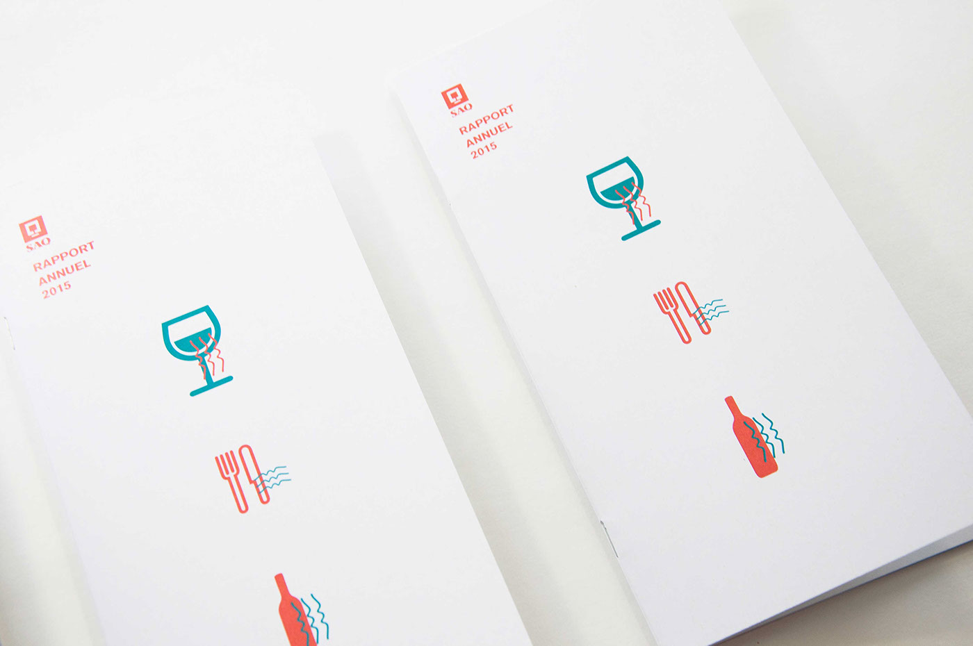 alchool wine annual report edition branding  Montreal typography   Photography  Signage logo