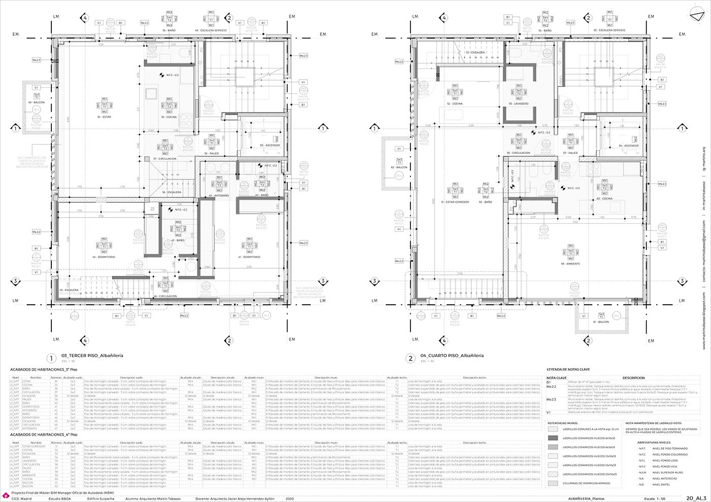 architectural project Arquitecto BIM BIM BIM ARCHITECT Documentación documentation legajo de obra residential project revit
