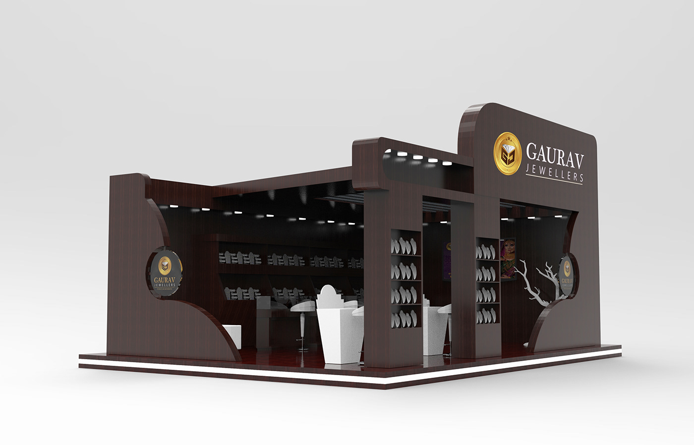 3D booth Event Exhibition  exhibition stand Stall Design