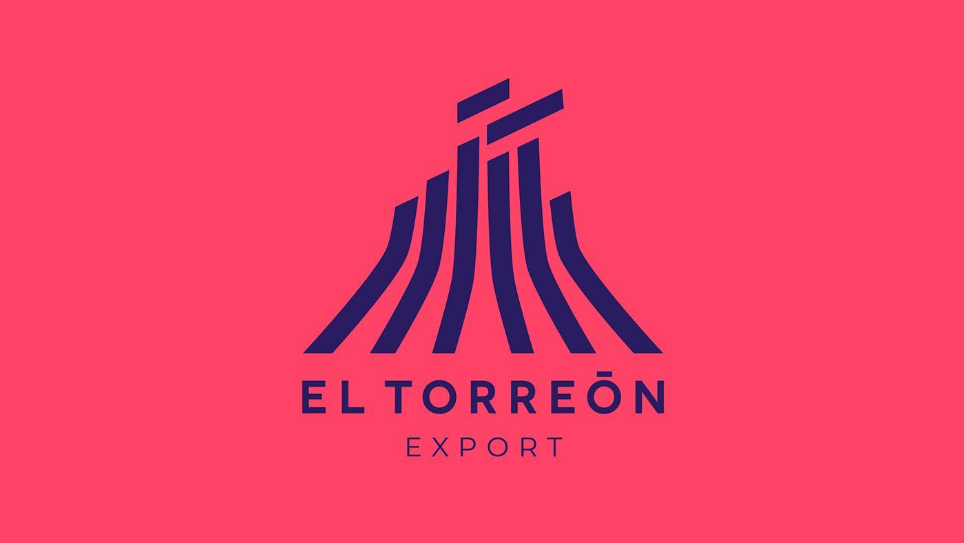 Agro branding chile design export ID torreon volcán volcano minimal