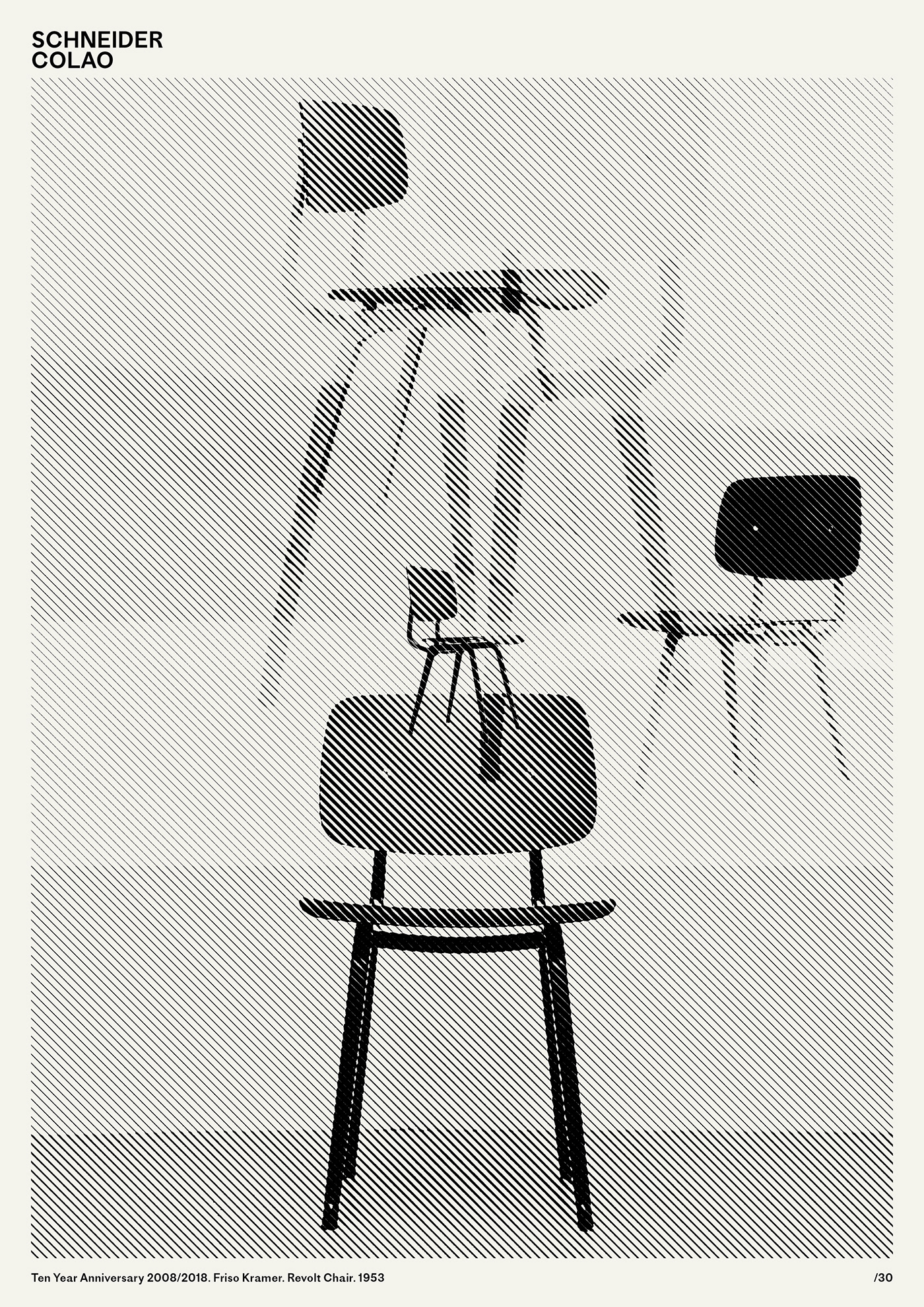 Jeffrey Ludlow Point of Reference Gallery Branding modernist furniture Scheiner Colao Social Media Strategy Poster Design Instagram Design