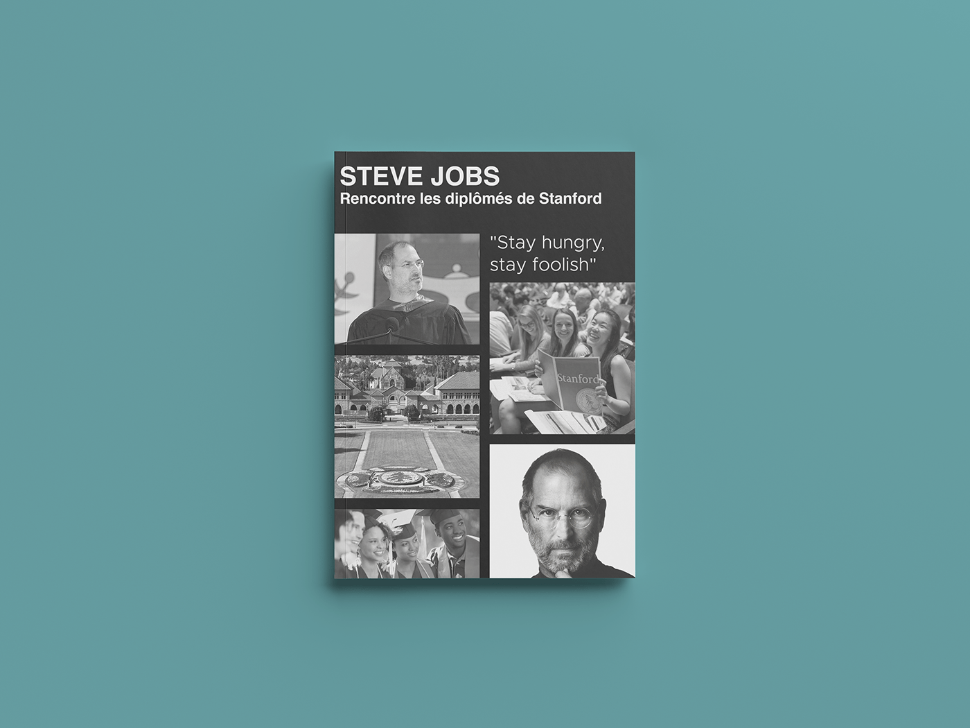 apple designer graphiste ILLUSTRATION  InDesign livre magazine mise en page stanford Steve Jobs