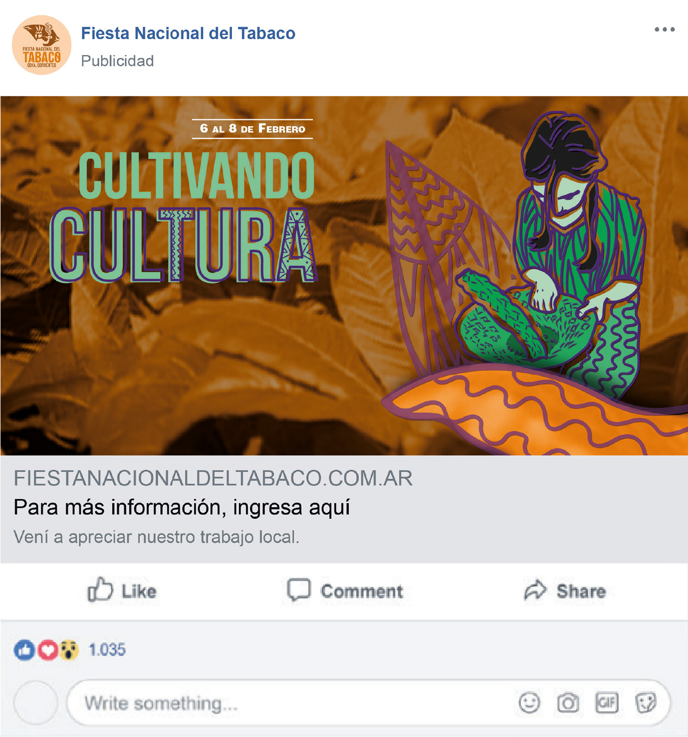 fiesta folclore sistema tabaco tobacco Universidad de Morón corrientes guarani Indigenas