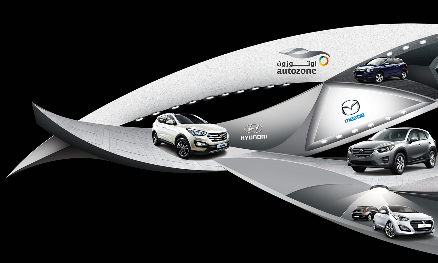 automotive   Cars architecture design concept graphics mazda Hyundai toyota Honda