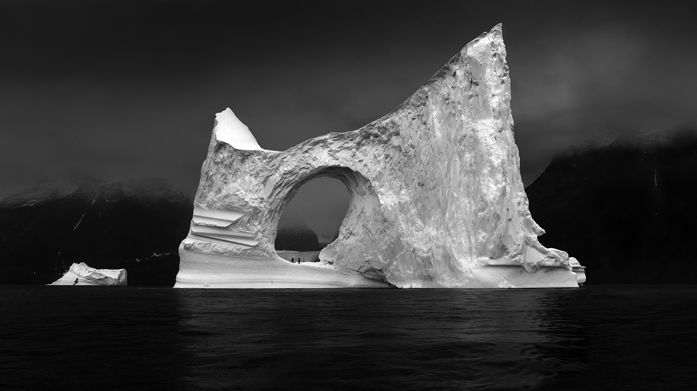 iceland logo filmproduction epic minimal typography   Stark iceberg monochrome