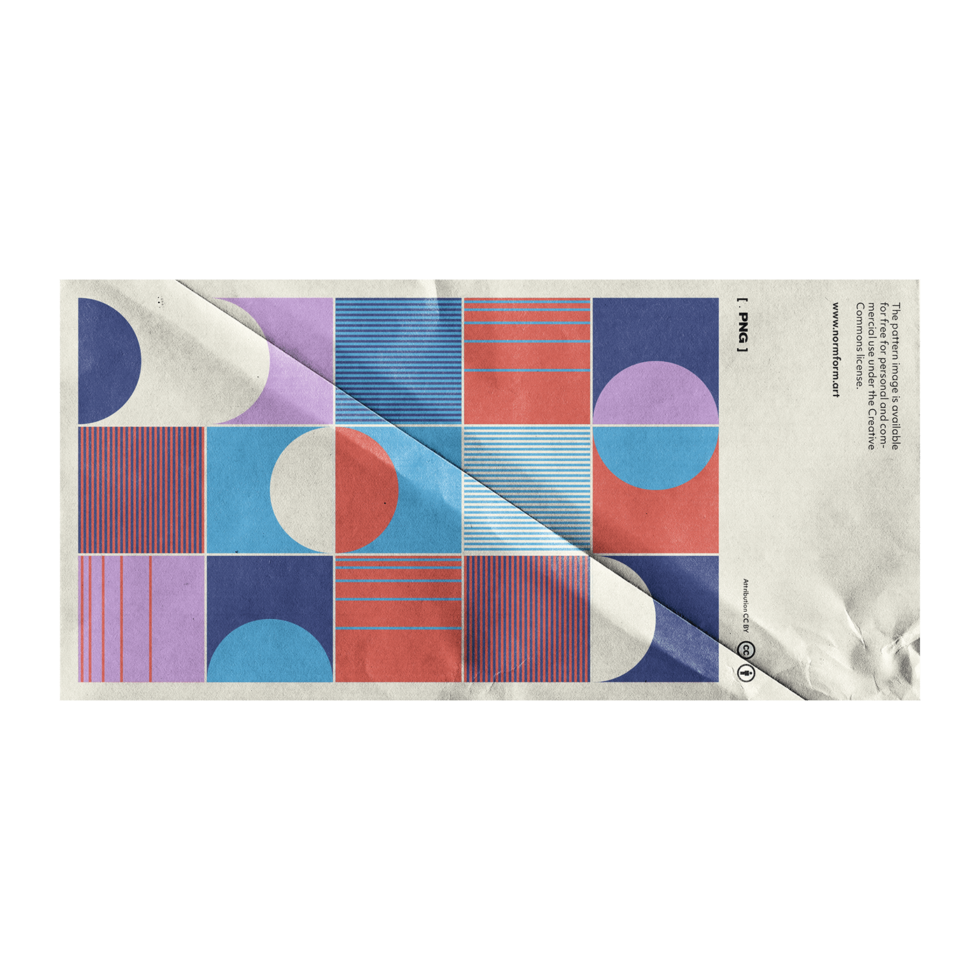 abstract art bauhaus design generative geometric pattern poster swiss typography  
