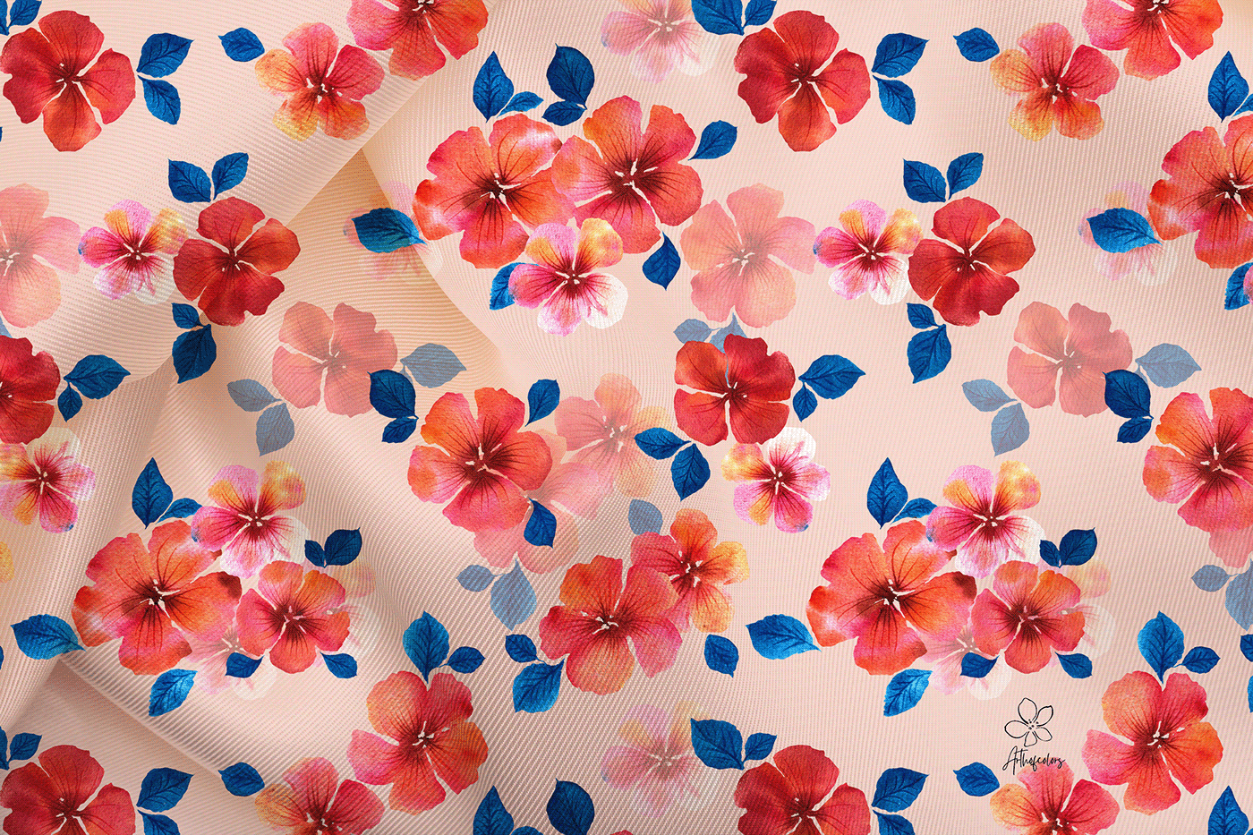 seamless pattern textile design  print surface design Surface Pattern seamless pattern floral pattern floral botanical