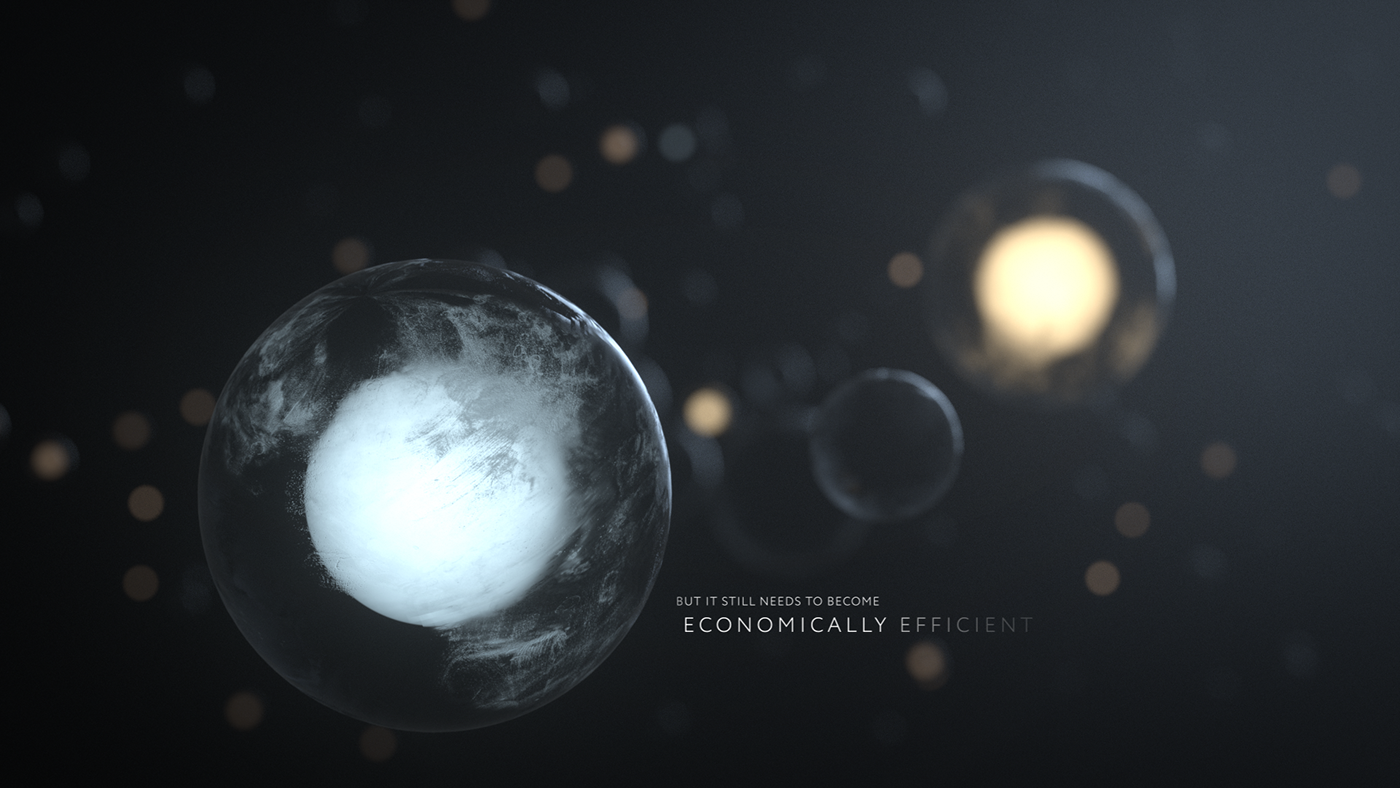 CG motion design x-particles octane cinema 4d vfx sphere ecosystem cinematic promo