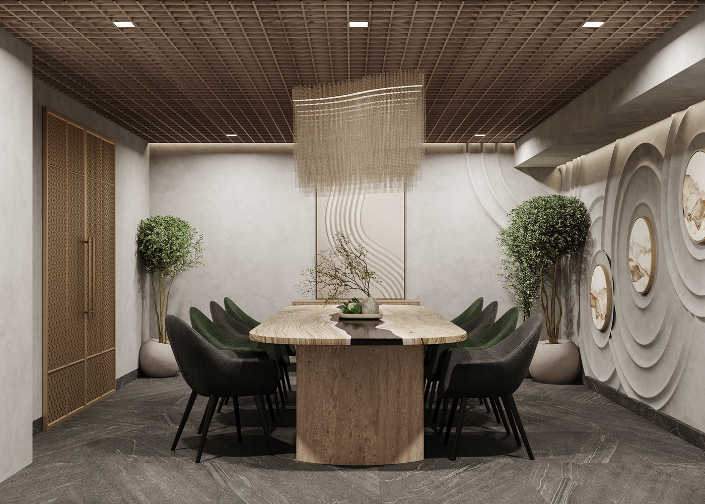 interior design  Interior design visualization Render restaurant