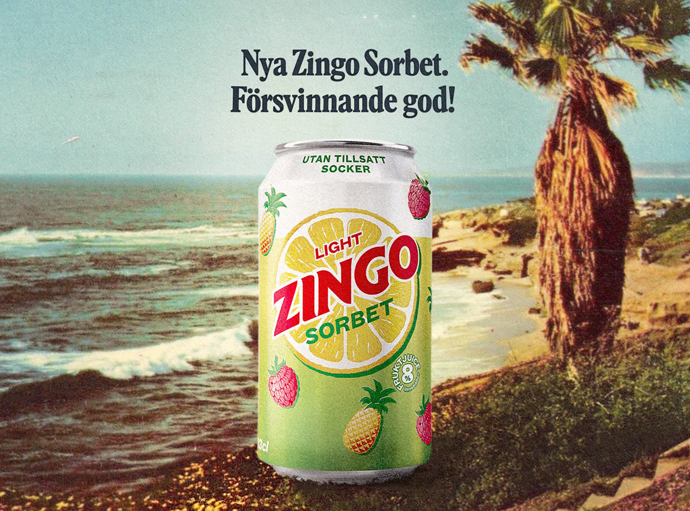 logo Logo Design redesign typography   lettering soda Zingo Logotype läsk
