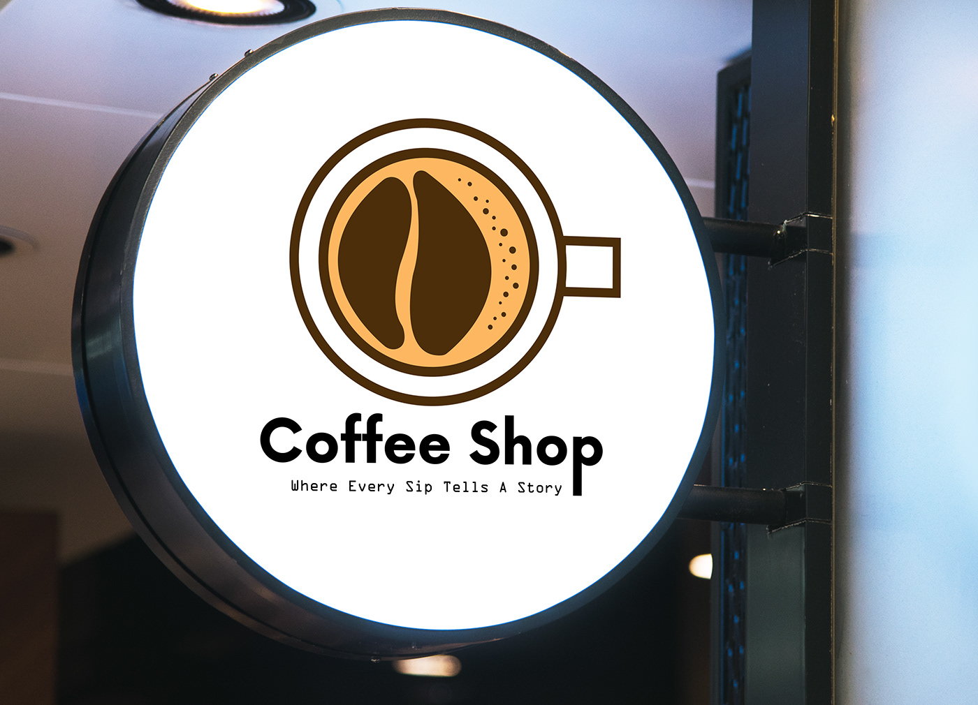 Logo Design logo coffeeshop coffee shop logo design Graphic Designer