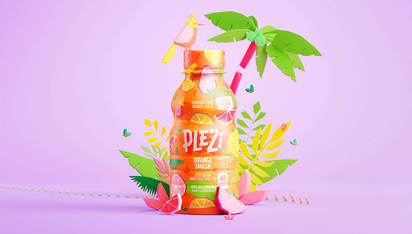 bottle design embalagem Label Packaging visual identity identidade visual logo beverage juice