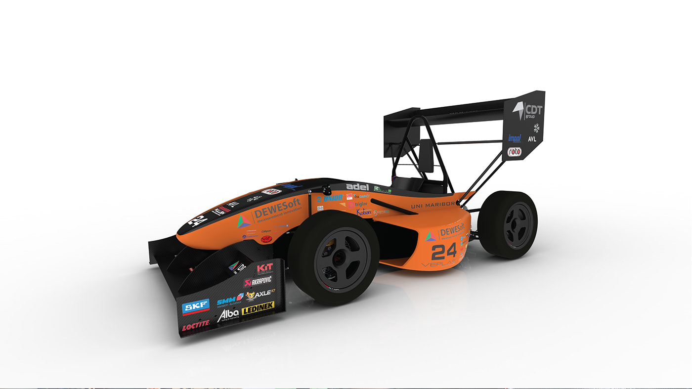 formula student uni maribor gpe13 Racing Racing Car f1 racecar